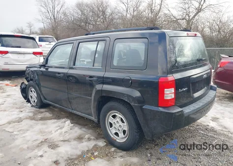 2008 Jeep Patriot Sport из США, поврежденный, VIN 1J8FT28058D785176